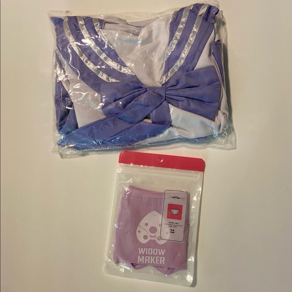 Kawaii Manga Japanese Anime Sailor School Uniform Cosplay & Panty Set